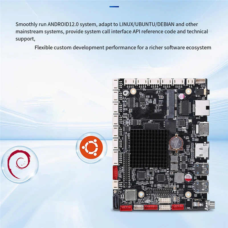 

A72T Android 12 RK3568 Embedded Mainboard Wifi BT EDP MIPI 2.0 Ghz Android Motherboard RK3568 Motherboard
