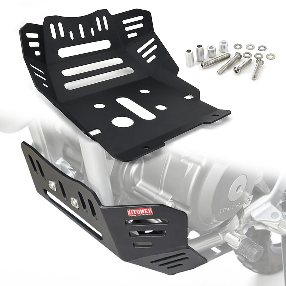 

Motorcycle Accessories Under Engine Protection For HONDA CRF300L 2021 2022 2023 2024 CRF 300L CNC Skid Plate Bash Frame Guard
