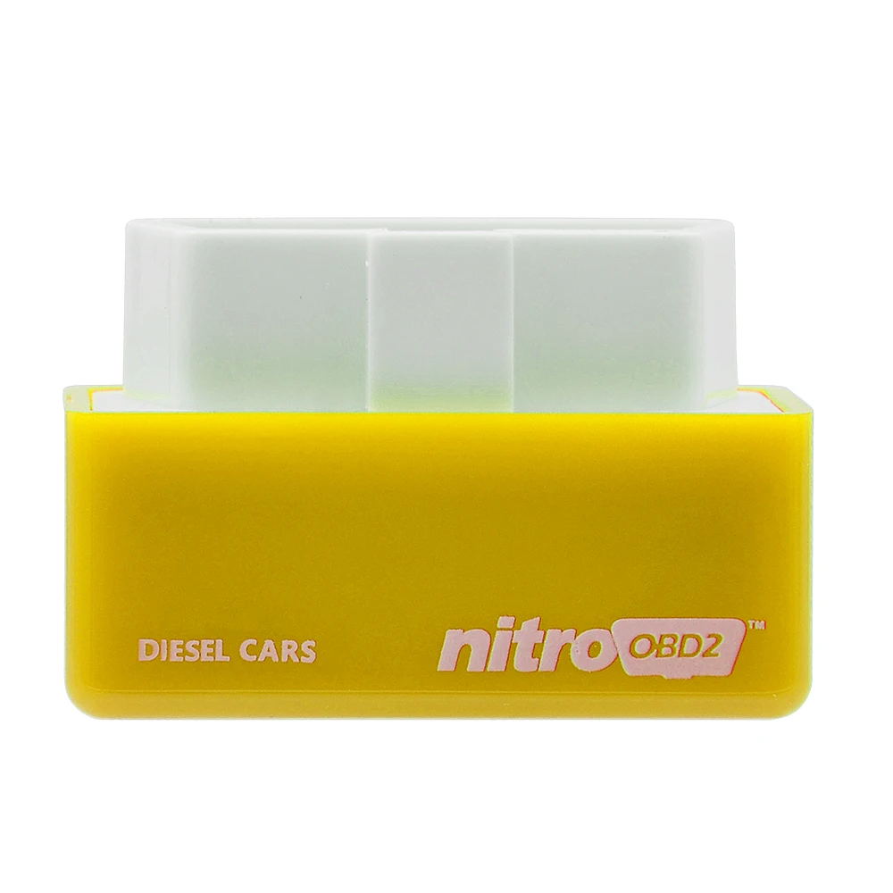 New EcoOBD2 & Nitro OBD2 Gas Plug & Drive Performance For Benzine Eco OBD2 ECU Chip Tuning Box 15% Fuel Saving More Power