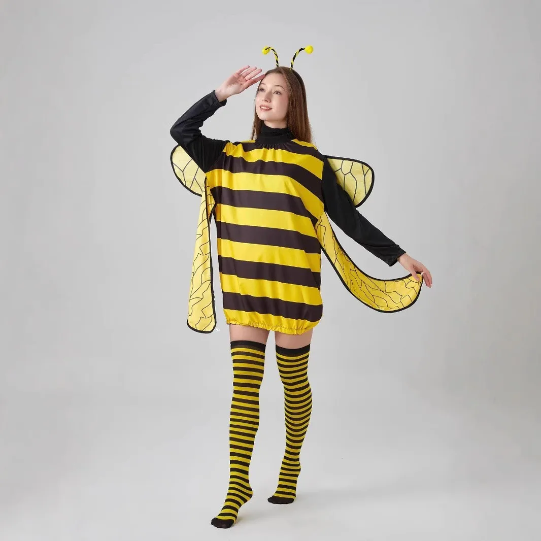 로우인 비 코스프레 의상 축제 의류 성인 어린이 크로스보더 특별 Ocn PU 소재 드레스