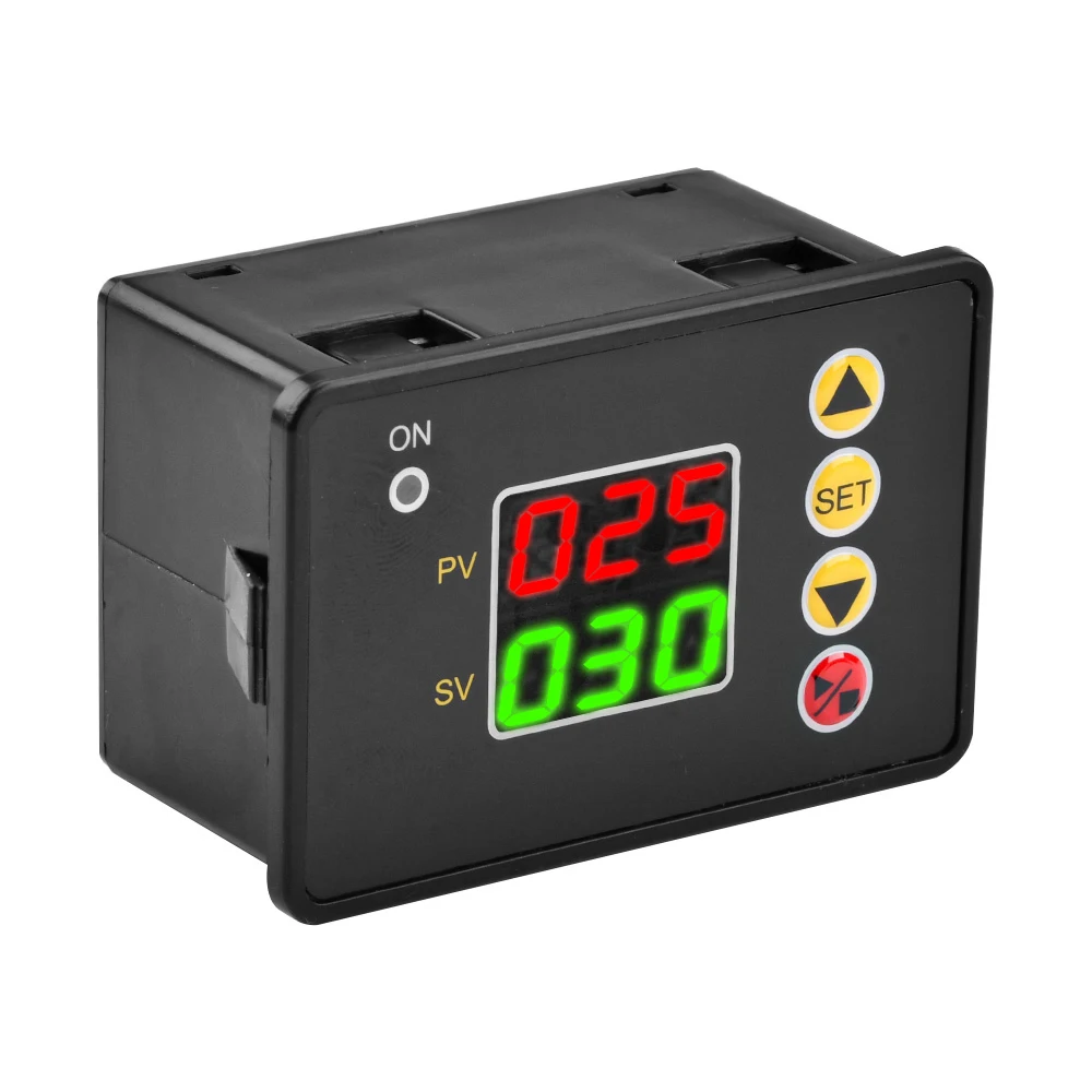 T2310 Digital Time Controller Countdown Timer Switch AC110-220V Delay Timer Relay Power Supply