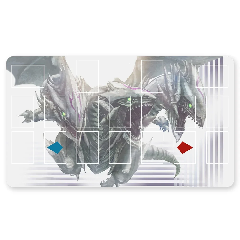

465708 -Игровой коврик YuGiOh Blue-eyes Ultimate Dragon Dark Magician Duel Monsters Playmat, совместимые с OCG TCG CCG + бесплатная сумка