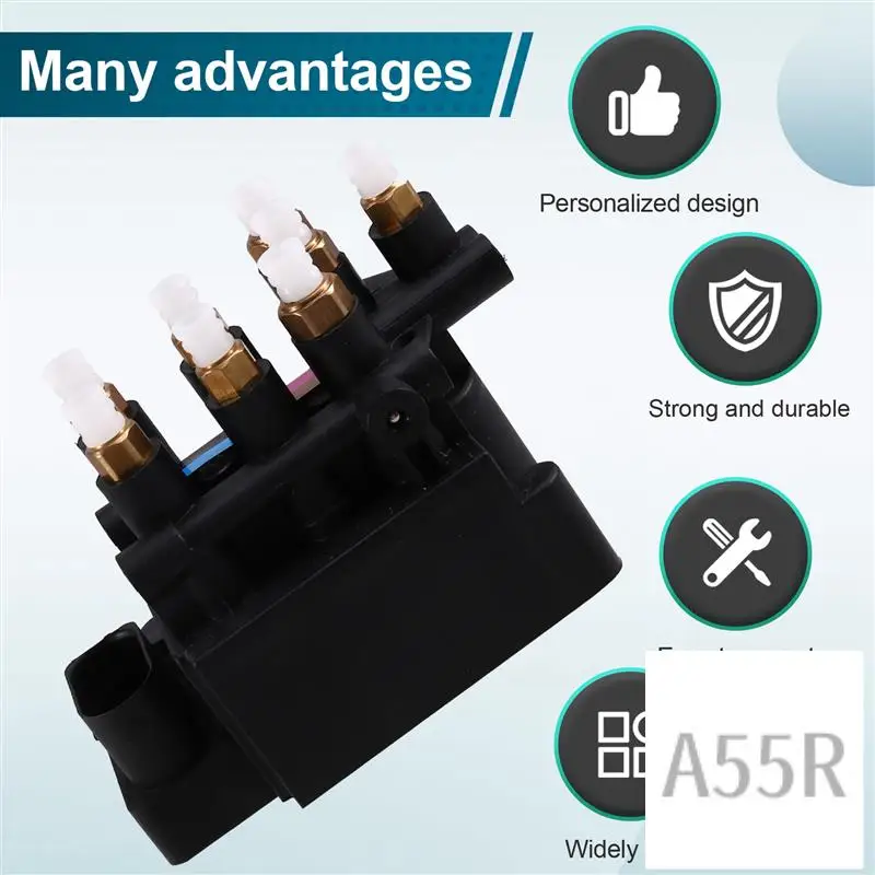 

5R-Air Suspension Compressor Pump Solenoid Valve Block Solenoid Valve Block Q7