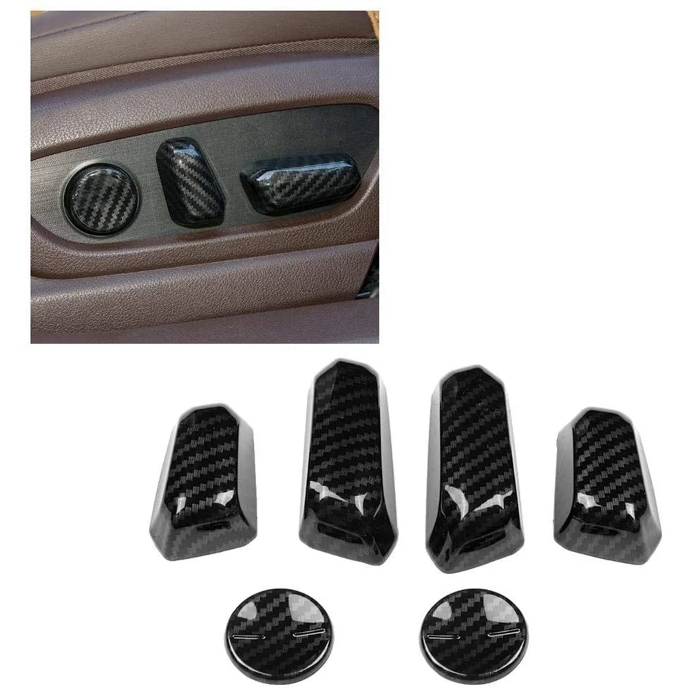 ABS Seat Adjustment Knob Button Switch Cover Trim Frame for Lexus ES200 ES250 ES300H ES350 2018-2020 Car