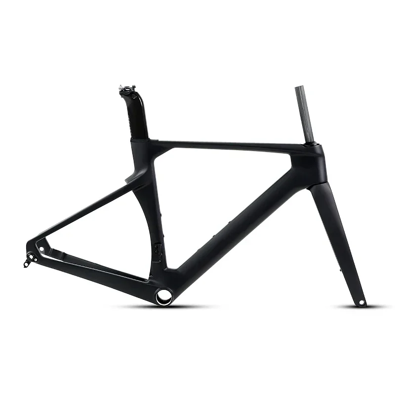 Hot Selling TWITTER R10 Bicycle Frame Black without decals Carbon Road Bike Frame 700C Racing Bike Frame for Sale