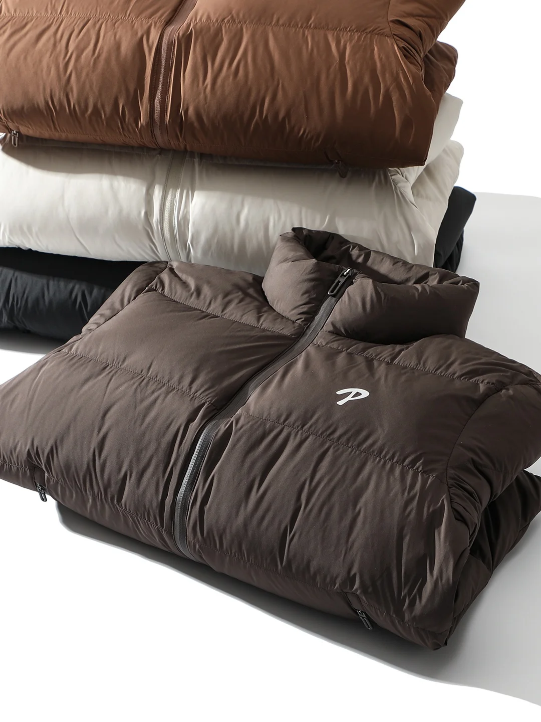 Chaqueta de Plumón de Pato Blanco de Alta Gama para Hombre, Abrigo de Invierno para Exteriores, Cuello Alto, Moderno, Versáti...