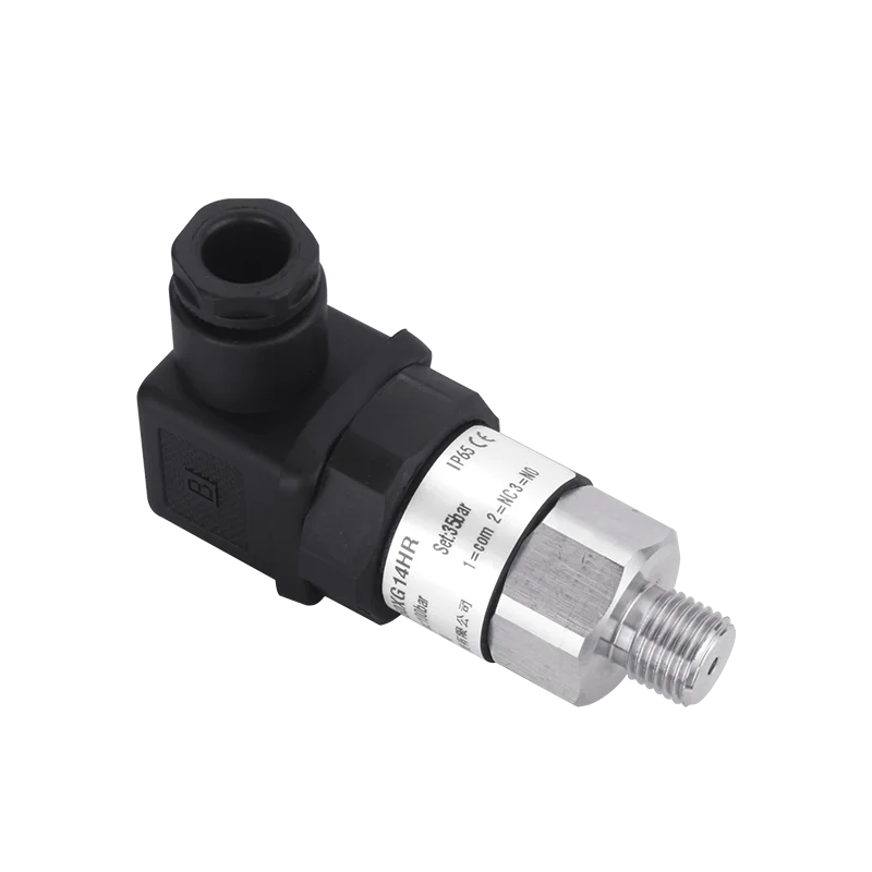 0-400bar Standard Mechanical Pressure Switch Stainless Steel Diaphragm Adjustable Oil Water Diaphragm Piston Pressure Control