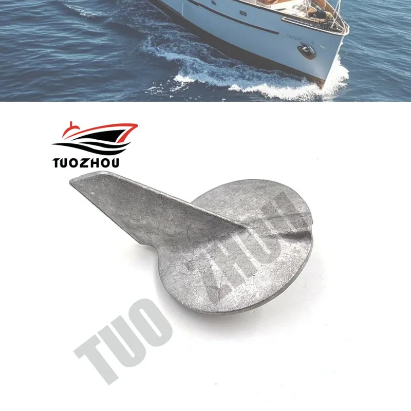 Zinc Trim Tab Anode Replacement for Yamaha  Outboards   200 225 250 HP 18-6119, 61A-45371-00-00