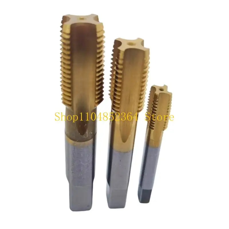 652F Cobalt Alloy Pipe Thread Tap with Cobalt Coating for Stainless Steel Thread Cut