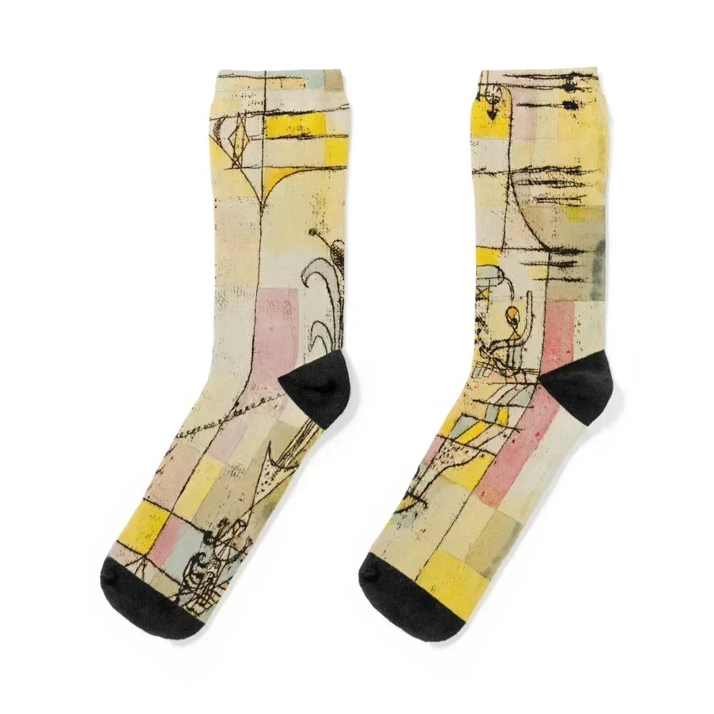 

Tale à la Hoffmann, Paul Klee Socks funny gift Toe sports bright garter japanese fashion Ladies Socks Men's