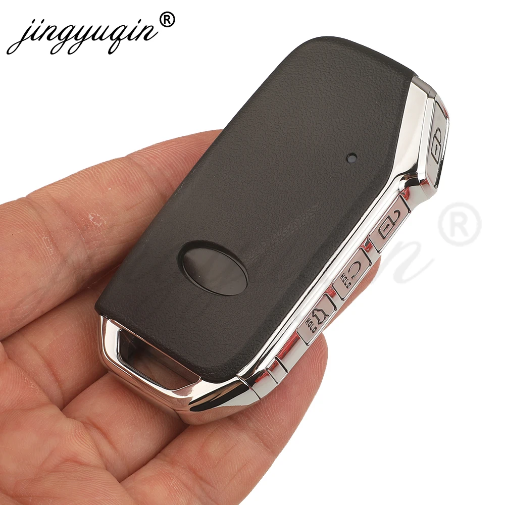 Jingyuqin Fernbedienungs-Autoschlüsselgehäuse für Kia Sportage Niro Ceed Sorento Cerato Forte Seltos Telluride 2017-2025 Smart Fob Gehäusehalter – Detail 6
