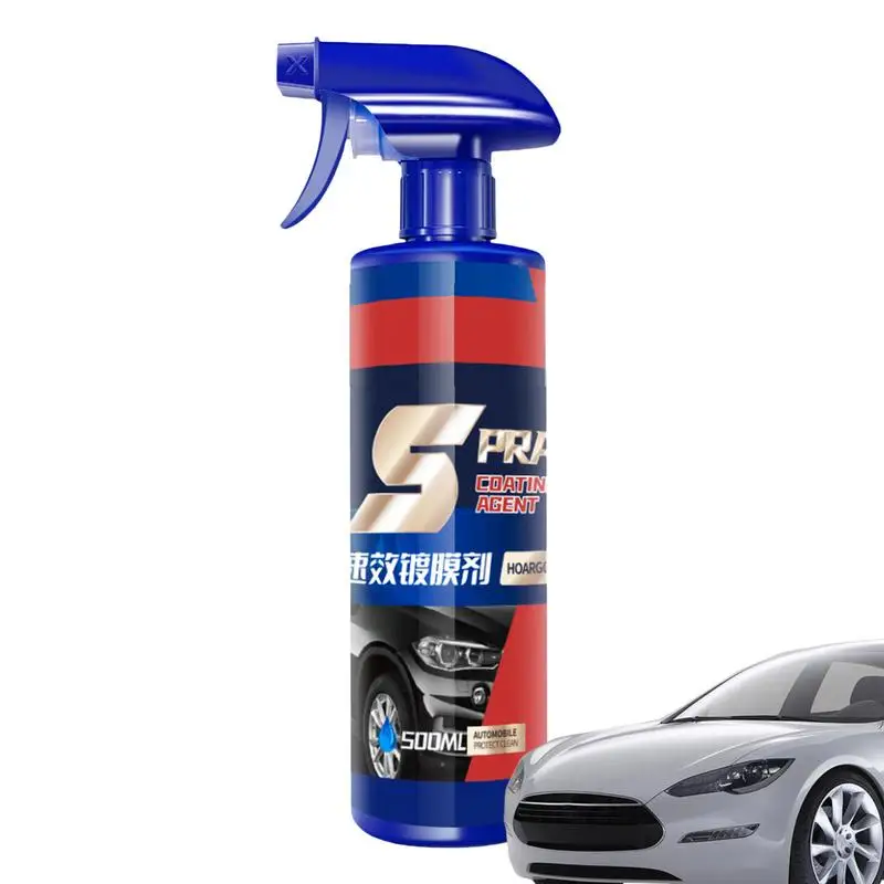 

Ceramic Coating Spray For Cars Anti Scratch Hydrophobic Paint Protection Wax 3 In 1 Rapid Ceramic Coating Car Wax Polish Spray