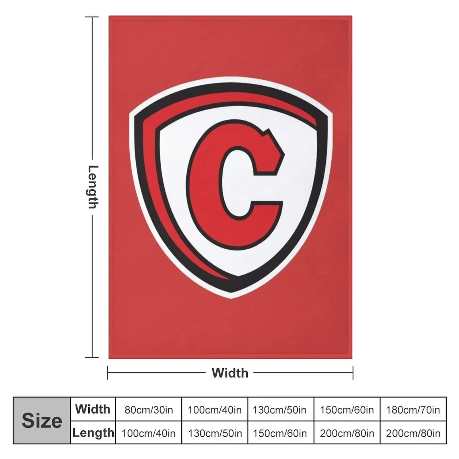Carthage, Athletics teams, merch Throw Blanket Sofa Weighted Soft Plaid Sofa Quilt Bed Loose Blankets