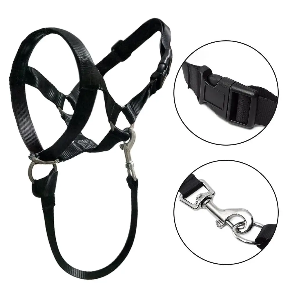 Kreative Trainingsleine Anti-Bell-Hundehalfter Hundekopf-Halsband Führungs-Geschirr Hundemaulkorb – Detail 9