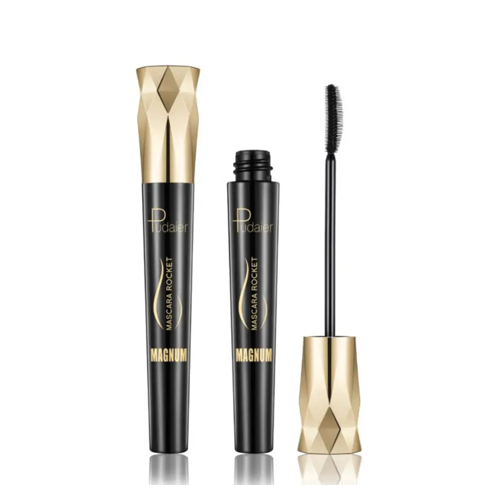 Mascara noir 4D résistant aux bavures, extension de cils, maquillage, allongement, volumateur, optique, imperméable, économique, curling