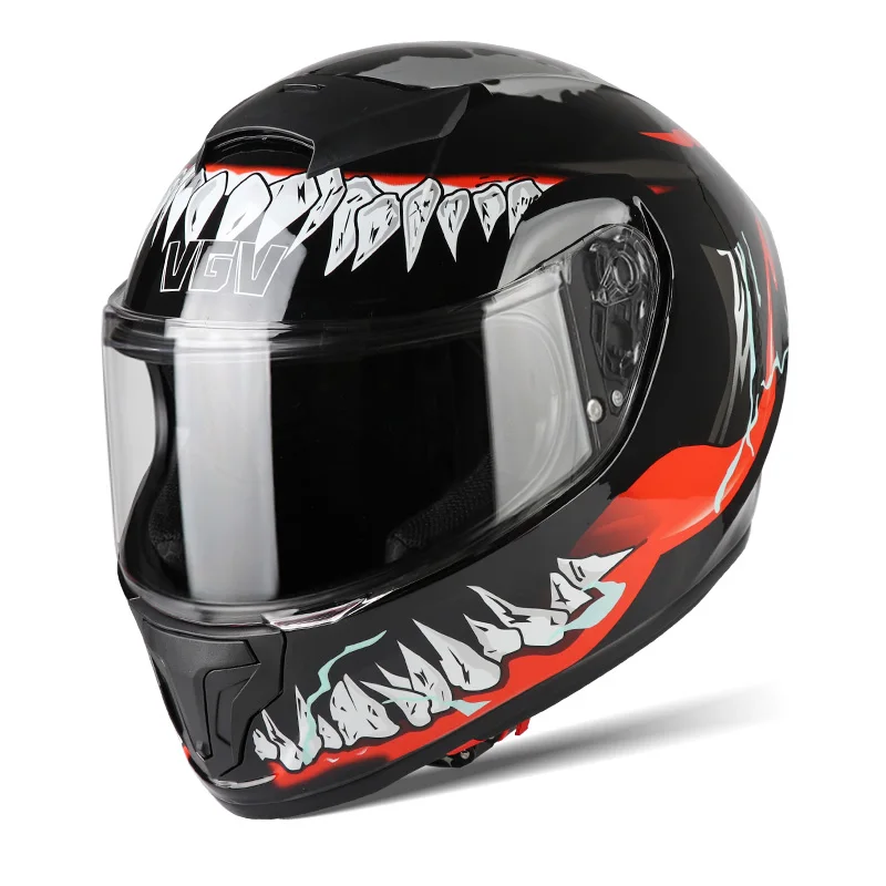

VGV L02 Motorcycle men's and women's full-coverage ultra-light four-season rally helmet personalized racing safety helmet