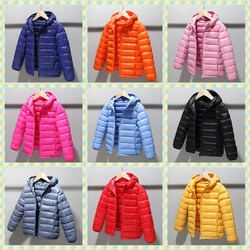 2-14 Years Autumn Winter Kids Down Jackets For Girls Children Clothes Warm Down Coats For Boys Toddler Girls Outerwear Clothes