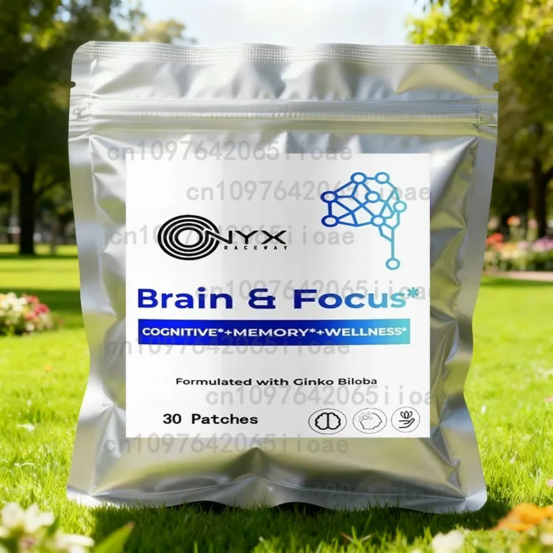 

30 пластырей BrainSync Пробиотики мозга Трансмические пластыри для памяти и фокусировки Когнитивное здоровье