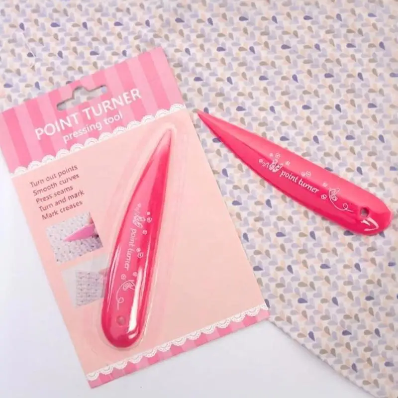 [S]Point Turner Seam Creaser 3in1 Sashiko Awl Fabric Scoring Tool For Sewing Quilting Paper Craft