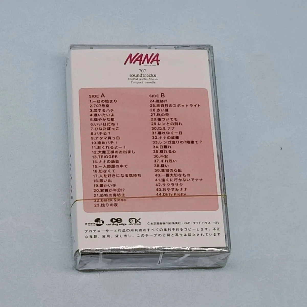 Anime NANA Black Stones Anna Tsuchiya Musik Tape Greatest Hits Best Album Kassetten Cosplay Walkman Recorder Auto Soundtracks Box