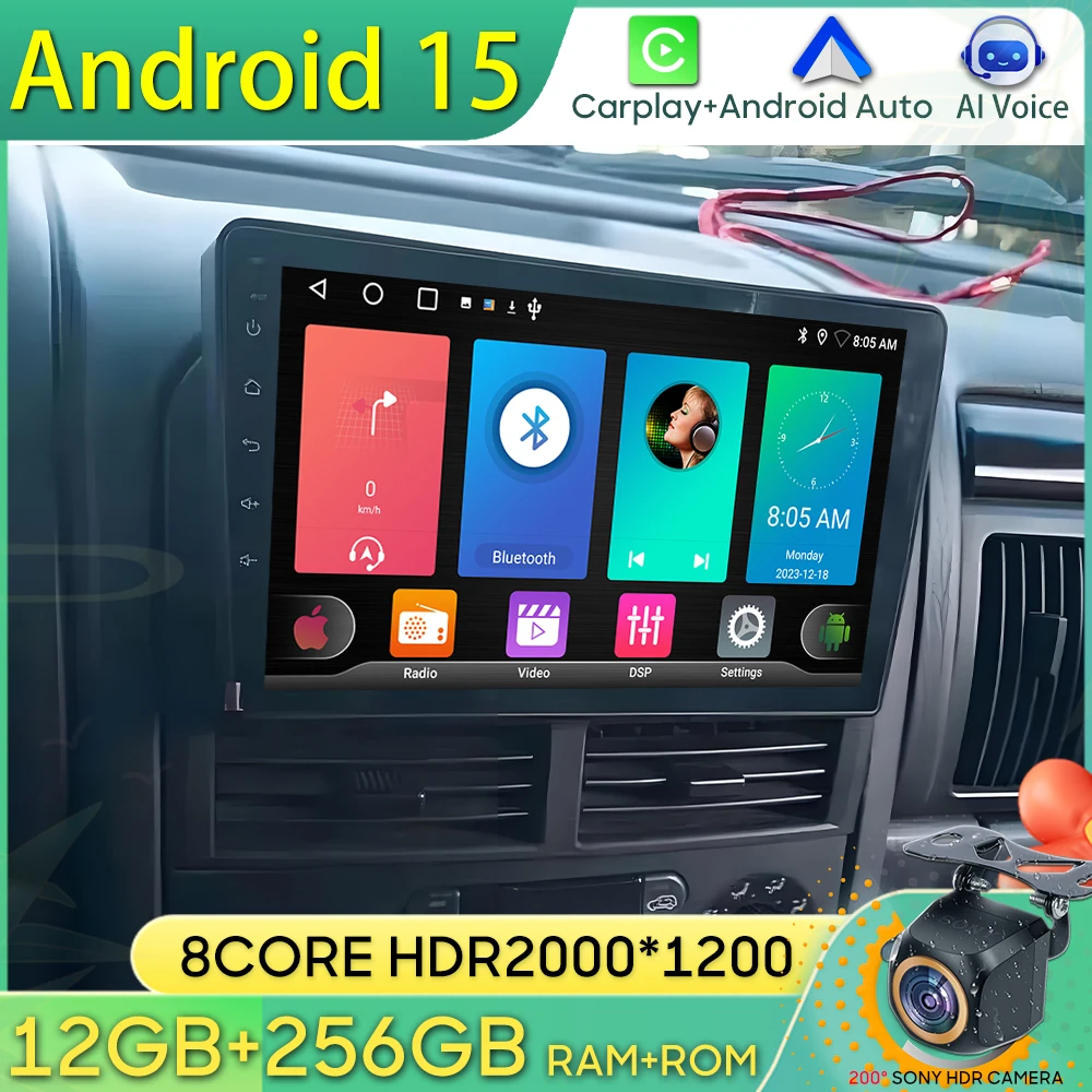 Android 15 Car Radi…