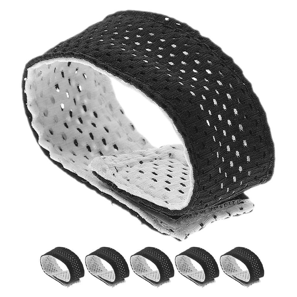 6Pcs Adjustable Sleeve Holders Anti-Slip Elastic Bands for Women's Sports Wear Sleeve Scrunchies Elastic Band Binding Band