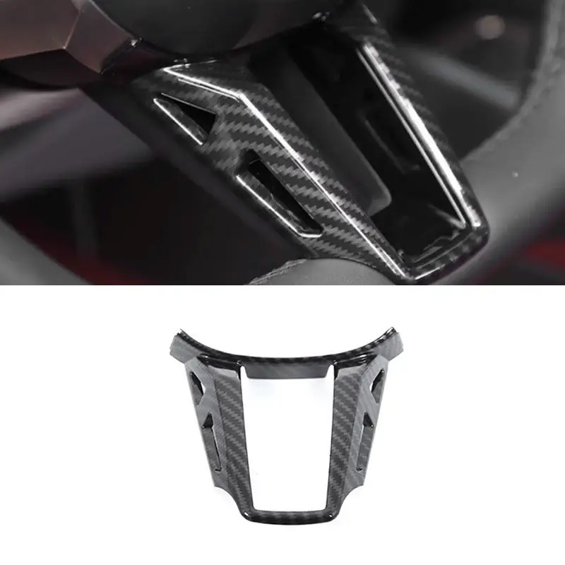 1pc-for-bmw-5-series-g60-2024-2025-carbon-fiber-texture-car-accessories-abs-interior-steering-wheel-panel-frame-cover-trim