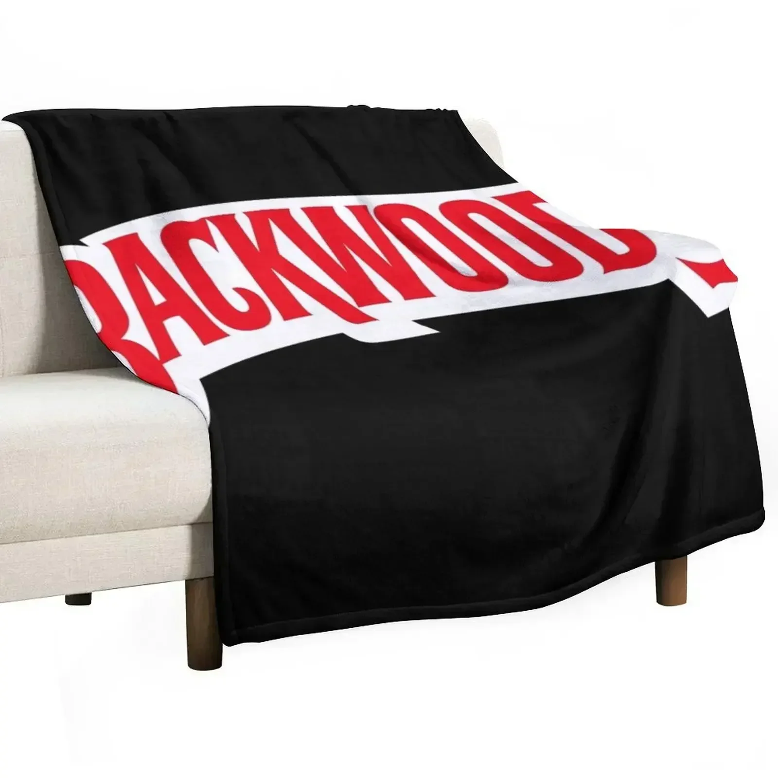 Backwoods Merch Backwoods Logo Throw Blanket Bed covers Bed Fashionable Blankets