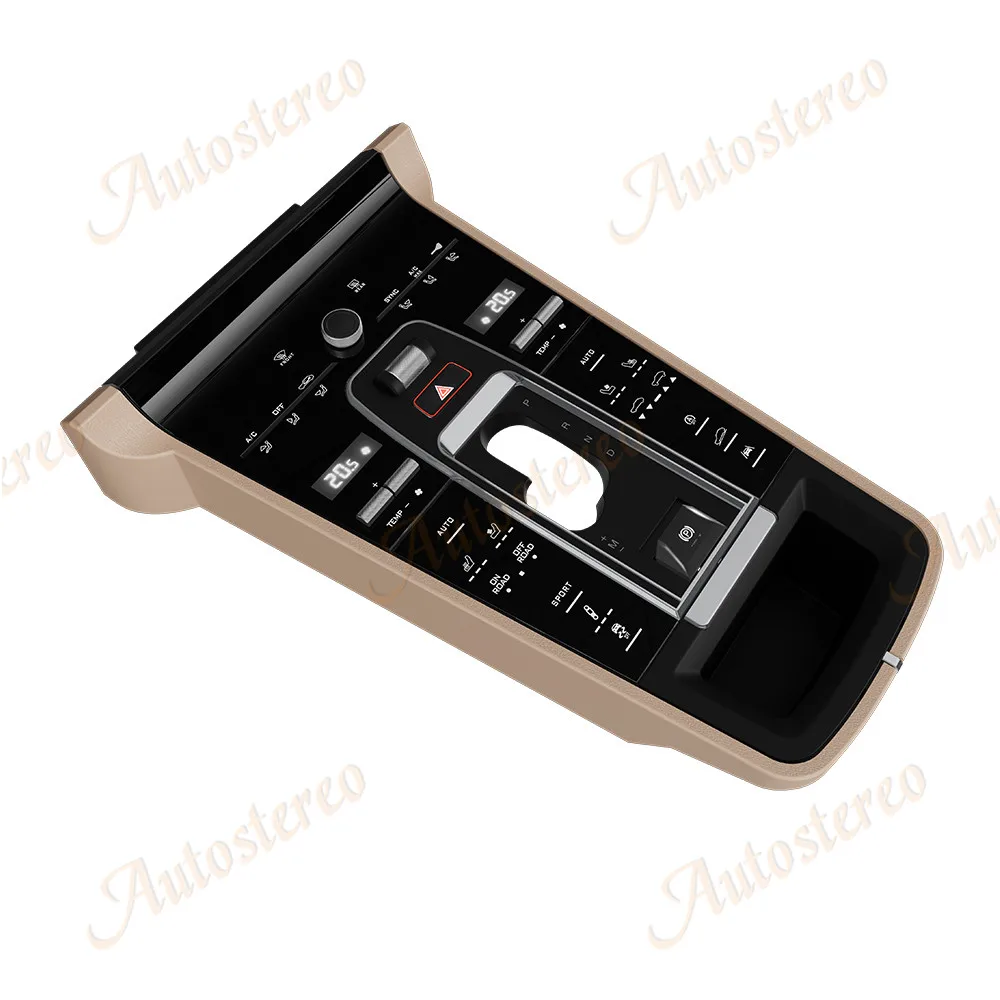 Car Digital Console Front AC Panel Full Touch for Porsche Cayenne 2010-2017 958 Upgrade to 959 Multimedia Player AC Control