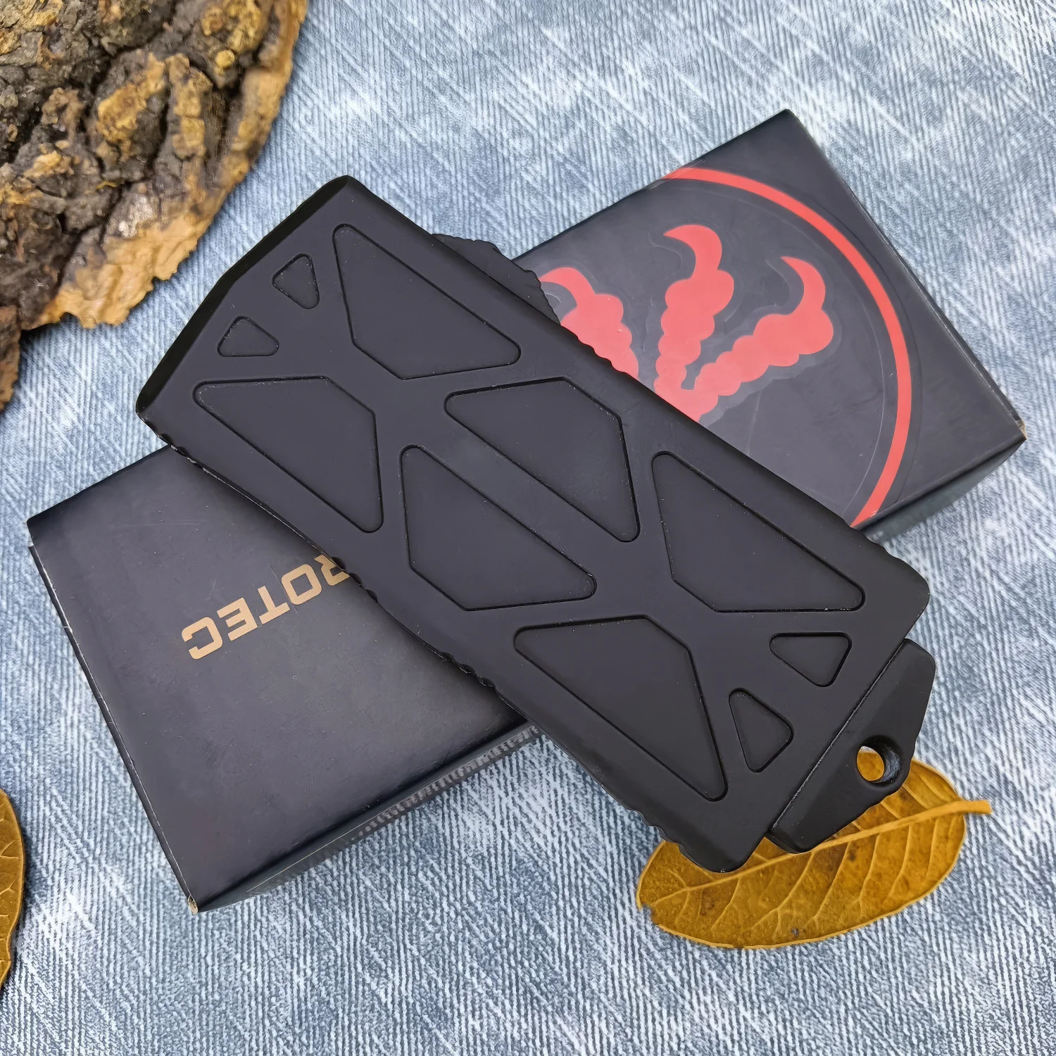 Exocet مايكرو التكنولوجيا OTF سكين جيب سبائك الزنك مقبض EDC في الهواء الطلق سكين للفرد التخييم الصيد الصيد فائدة أداة