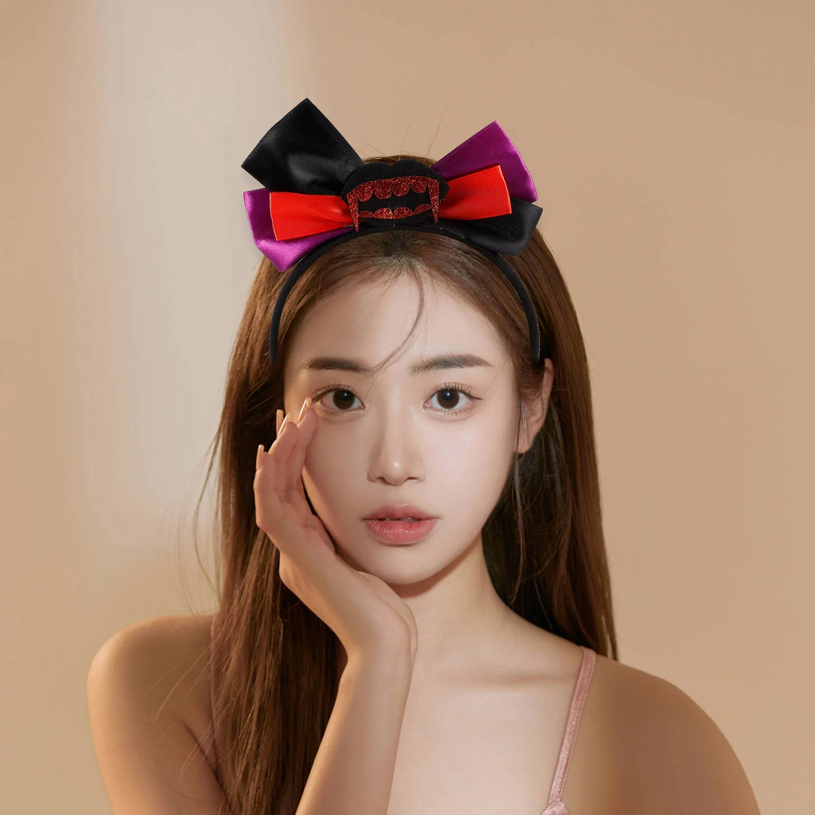 

Halloween Bow Headbands Butterfly Decor Hair Hoops Party Accessories Costume Prop Photoshoot Cosplay Holiday Gift