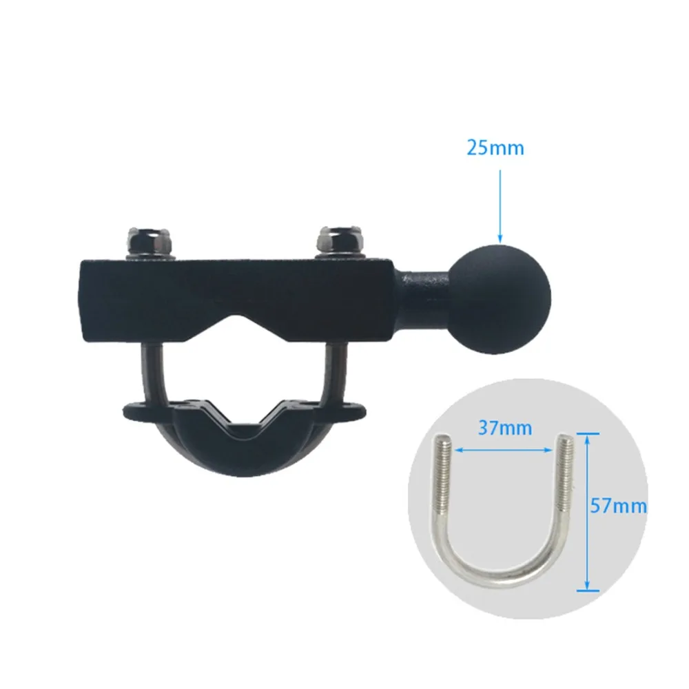 1 Zoll/17mm Kugelkopf GPS-Halterung Motorrad-Adapterhalterung 1/4 Zoll Schraube Action-Kamera Fahrrad DVR Clip Halterung – Detail 8