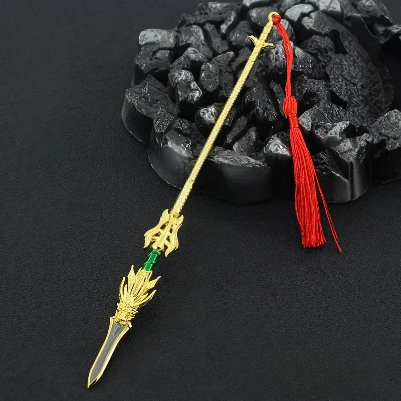 22Cm Nieuwe Martial Universe Anime Figuur Perifere Metalen Model Wapens En Rekwisieten Desktop Decoratie Ornamenten Verjaardagscadeautjes Speelgoed