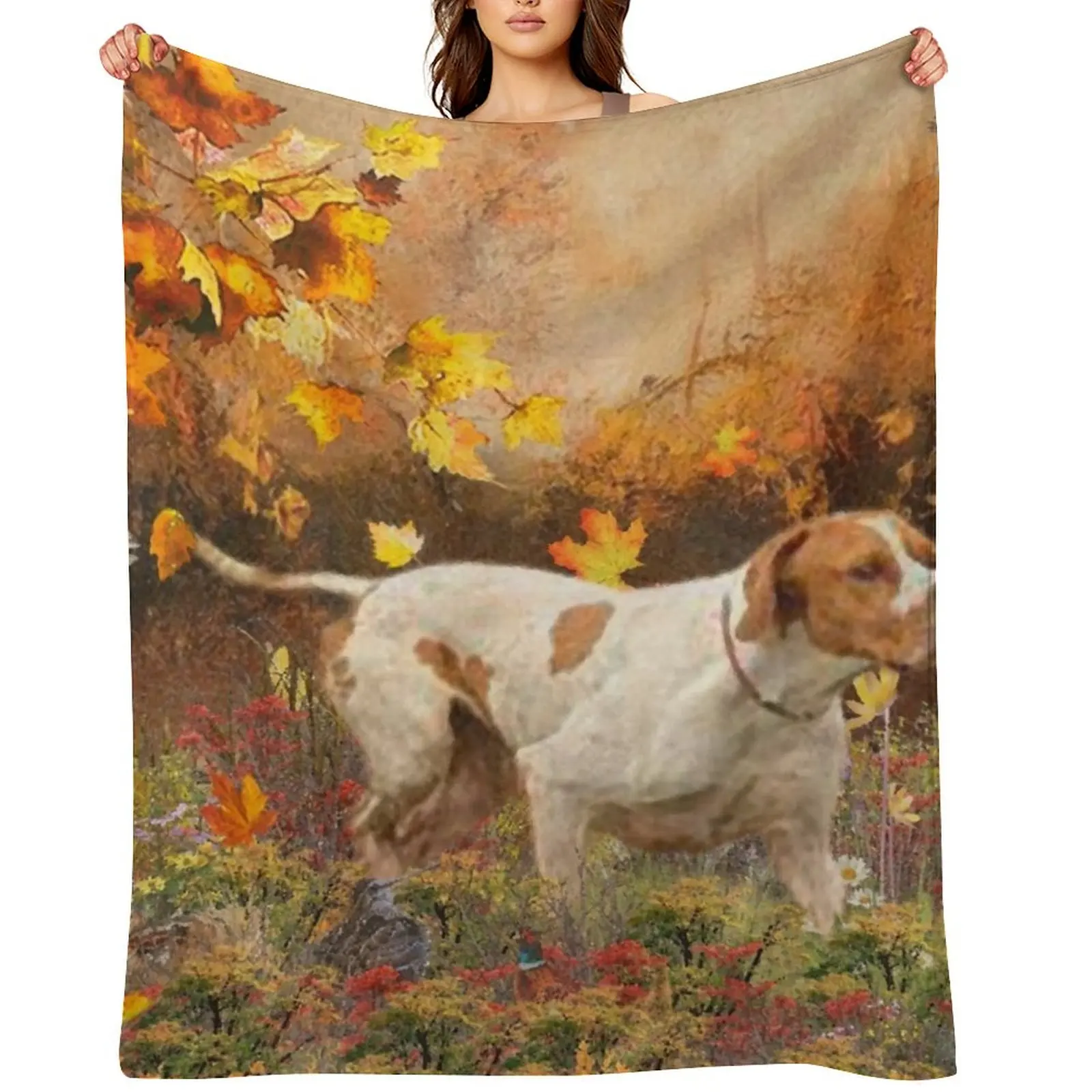 

English Pointer hunts Throw Blanket Sofas Fashion Sofas Blankets For Sofas Sofa Throw Blankets