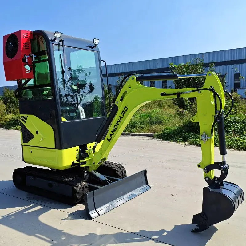 

China Excavator Manufacturer New Mini Excavator With Cab Kubota Engine 1.7 Tons Excavator Customized Home Use Smallest Excavator