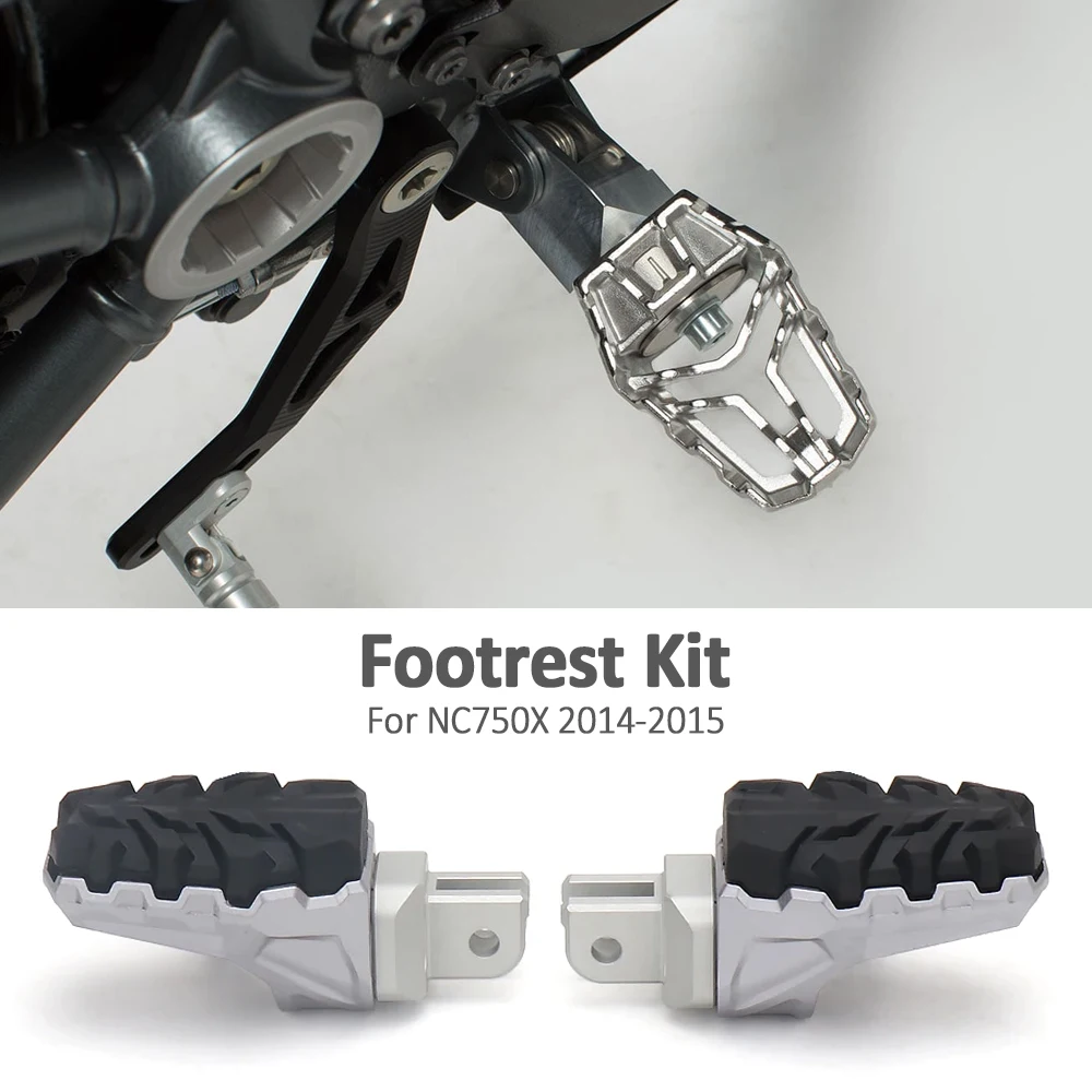 

Motorcycle CNC Foot Pegs Pedals Footrest Kit For HONDA NC750X NC750 NC 750 X NC 750X 2014 2015 Accessories
