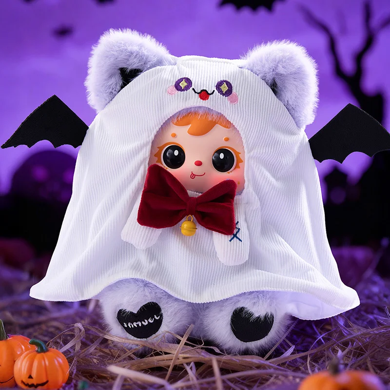 ホットな新作サミュエル・ミスチーフ・ゴースト・デイリー・シリーズ・ブラインドボックス、絶妙で可愛くて楽しいビニール製ぬいぐるみコレクション、お部屋の装飾人形、ハロウィンギフト