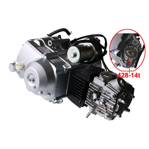 Motorcycle 110CC automatic wave engine for Mini Moto Pocket Dirt Pit Bike small motorcycle ATV modification accessories