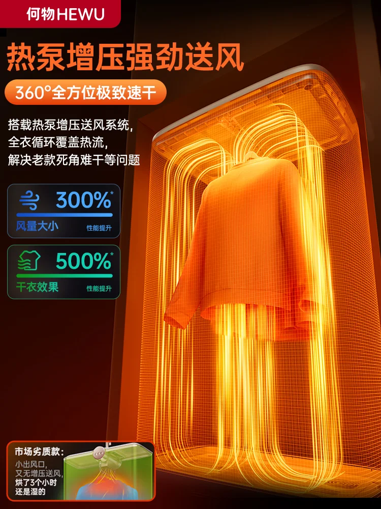 เครื่องอบผ้าในครัวเรือนขนาดเล็กเครื่องอบผ้าอัตโนมัติแบบพับได้ Baby Coax Machine Air เครื่องอบผ้า