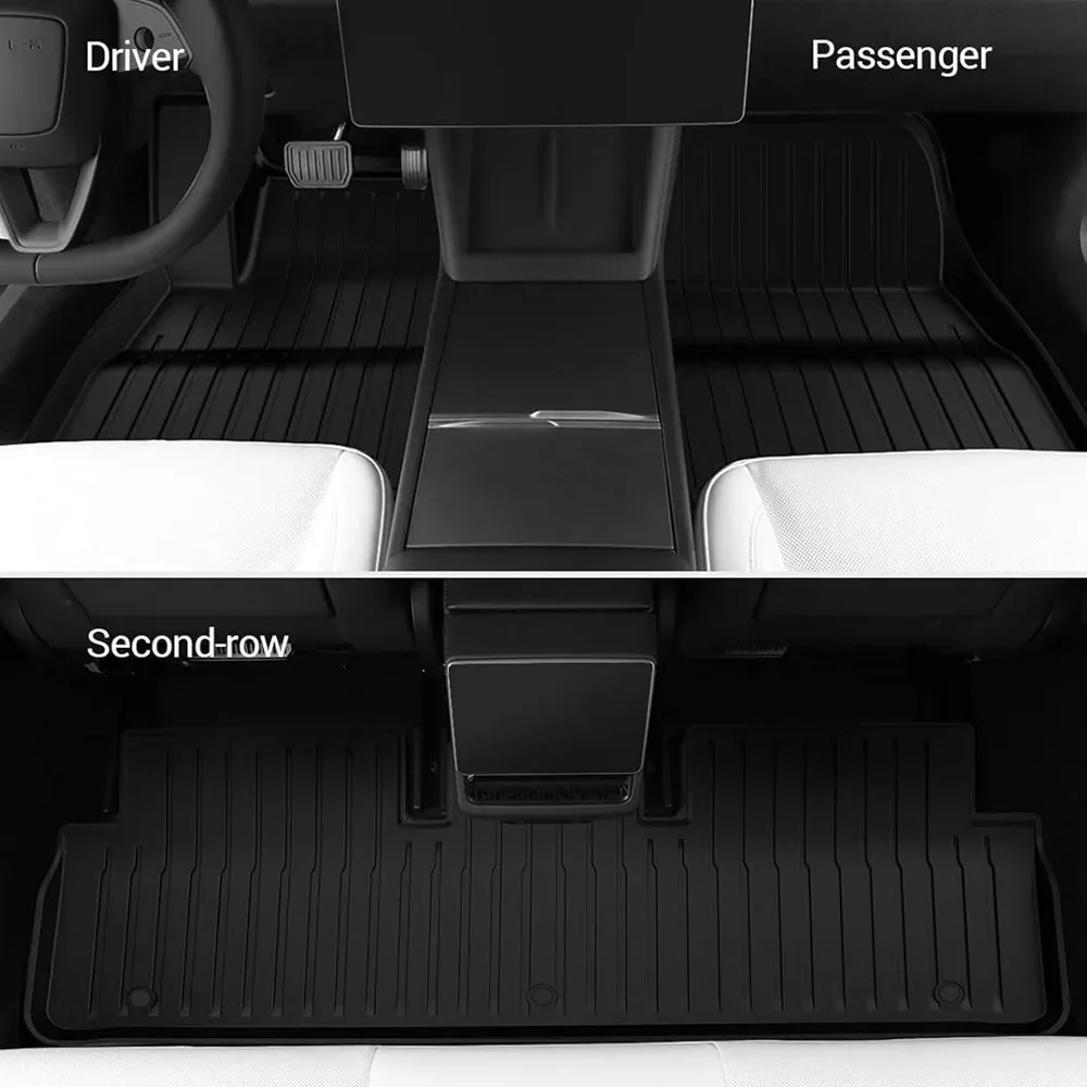 Set di tappetini XVIP TPE per Tesla Model 3 Highland 2024 Frunk Trunk tappeto coprisedile impermeabile fodera per poggiapiedi per tutte le stagioni