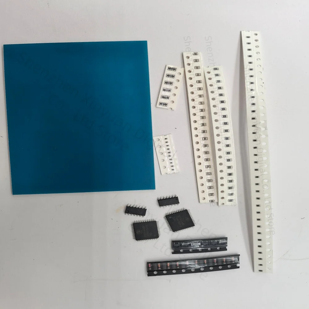 SMD CD4017 LED Component Welding Practice Board Kit for Competition Training Professional DIY Electronic Module Learning Set