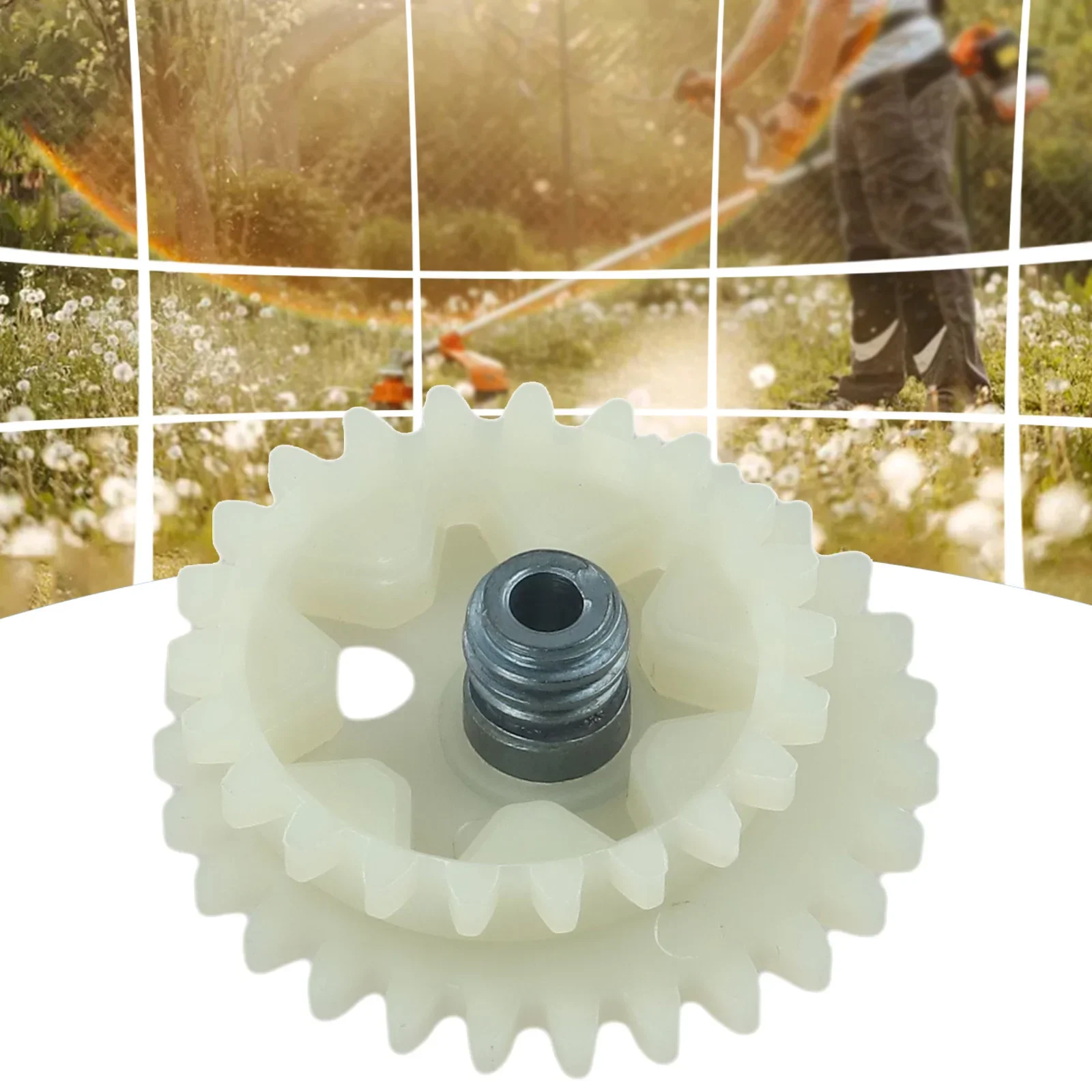 Imagem -06 - Kit de Montagem da Bomba de Óleo Engrenagem de Dentes Retos Mais Engrenagem sem Fim para Peças Stihl 028 038 Ms380 Ms381 11196407100 11196421501