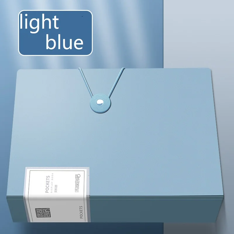 مجموعة واحدة من مجلد كتيب المعلومات المُصفح، سعة كبيرة على الطراز الكوري، اللوازم المكتبية البسيطة، العودة إلى المدرسة، اللوازم المدرسية #5