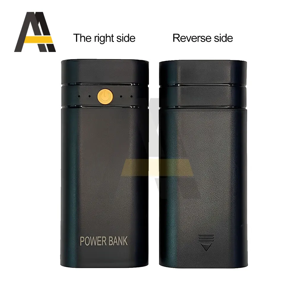 5V 2A 6000mAh 2X 18650 USB Type-C Battery Charger Case DIY Power Bank Box For Phone Electronic Charging Not Including Batteries