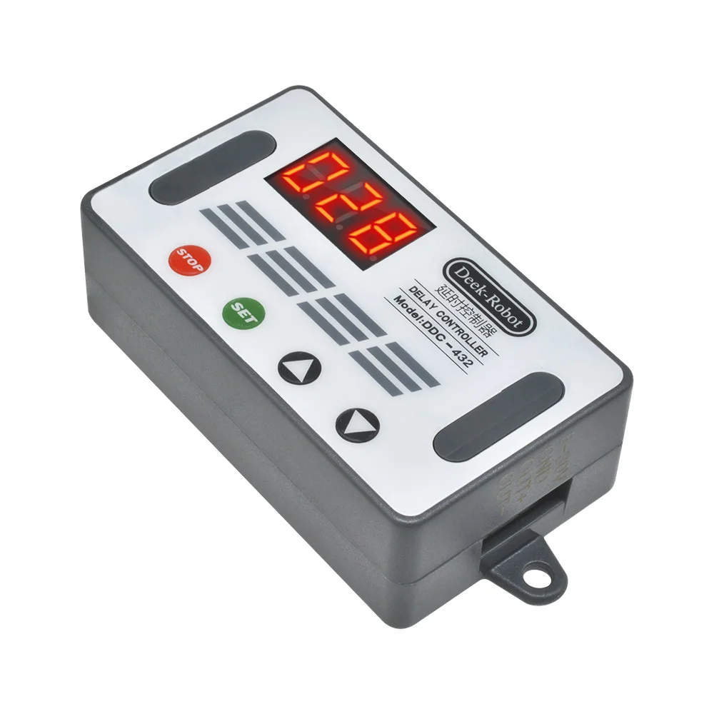 DC 5V-30V Dual MOS Time Delay Relay High Level Trigger LED Digital Display Cycle Time Timer Delay Switch Circuit 12V 24V 0-999