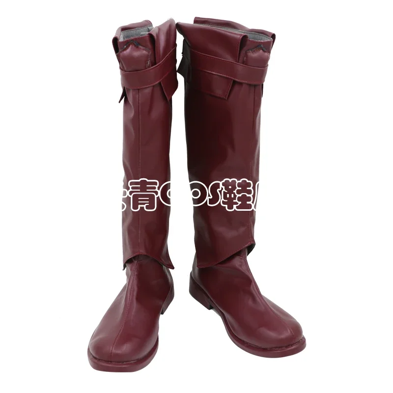 Anime fyodor streunende hunde cosplay schuhe comic halloween karneval cosplay kostüm prop cosplay männer stiefel cos