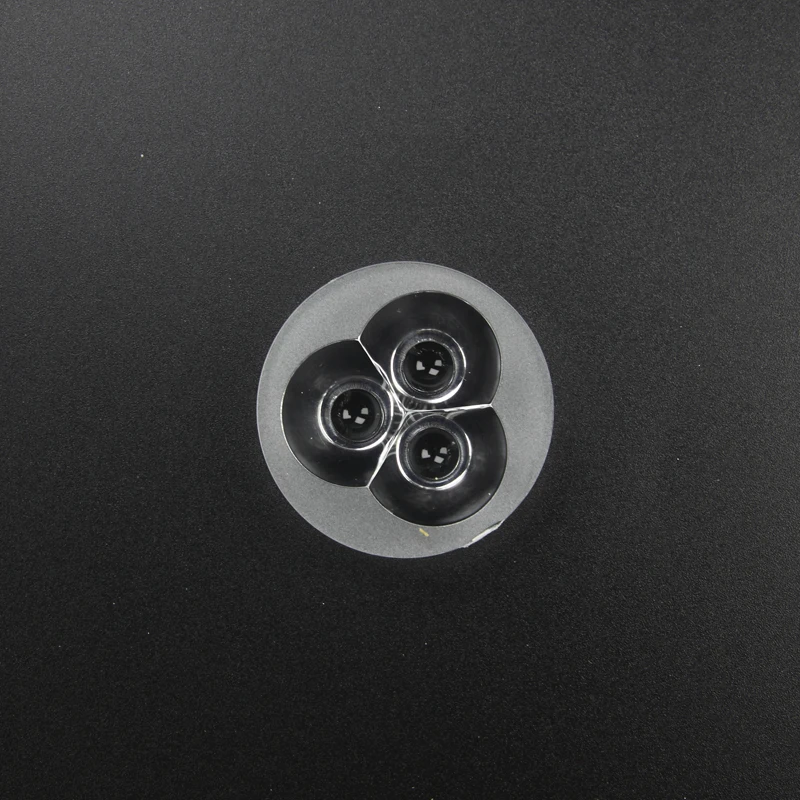 3-in-1 35mm 30 / 45 Degree PMMA Optical Lens with Flat Surface