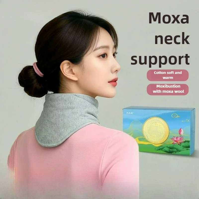 Protetor de pescoço cervical com bolso, protetor de pescoço para sala com ar condicionado, protetor de pescoço com aquecimento para homens e mulheres, à prova de frio