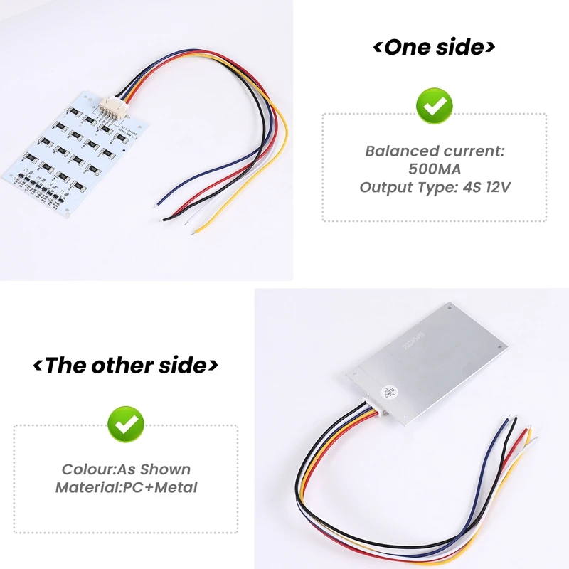 Smart-2S 3S 4S 500MA Balance Board Lithium Battery Balancer 3.65V Lifepo4 Iron Phosphate 14.6V High Power Balance Board