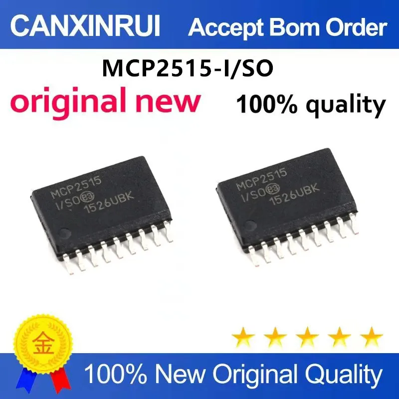 

Original New 100% quality MCP2515-I/SO MCP2515 SOP18 Integrated circuit IC chip